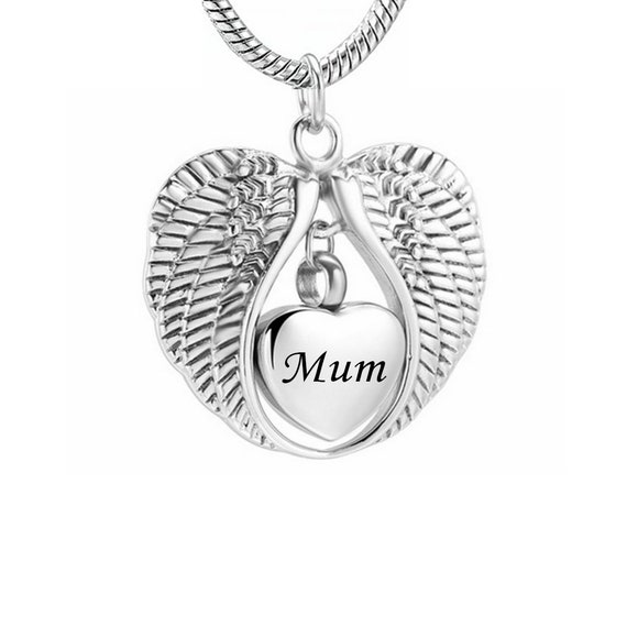 mum ashes pendant