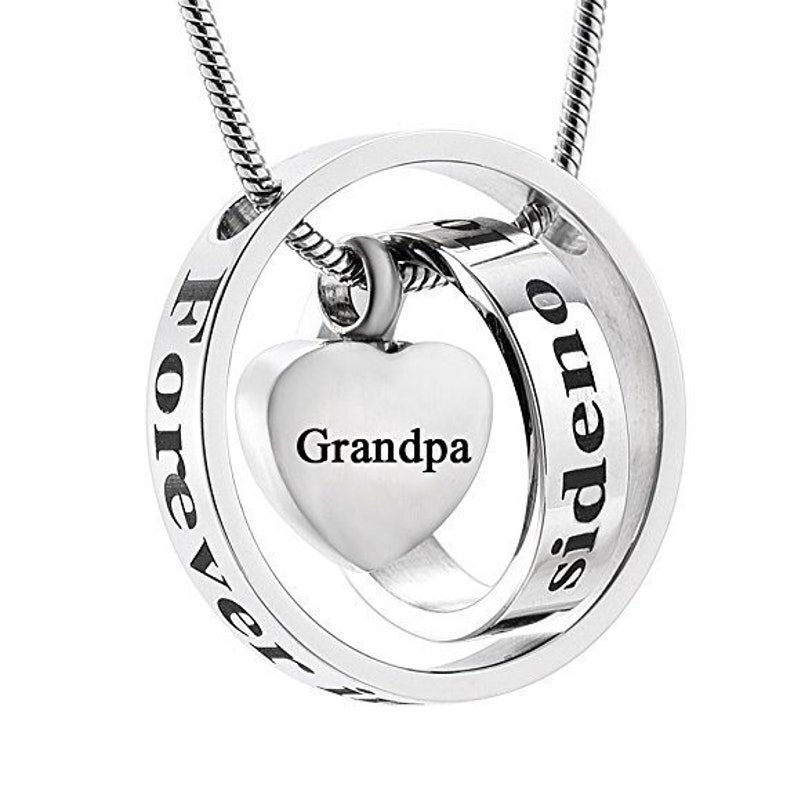 Necklace for ashes for grandpa Outlet