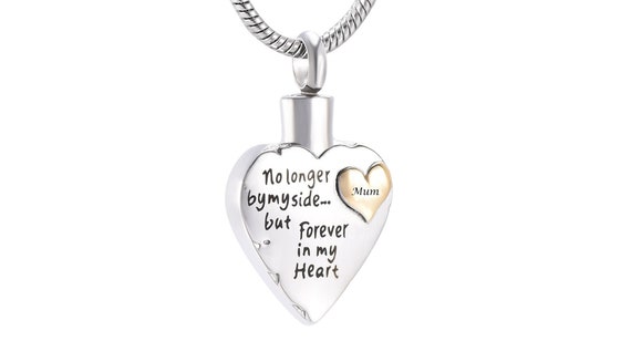 mum ashes pendant