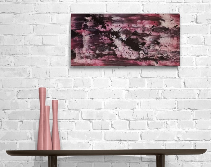 Original Abstract Painting Unframed Artwork Ready-to-hang Abstract Painting
