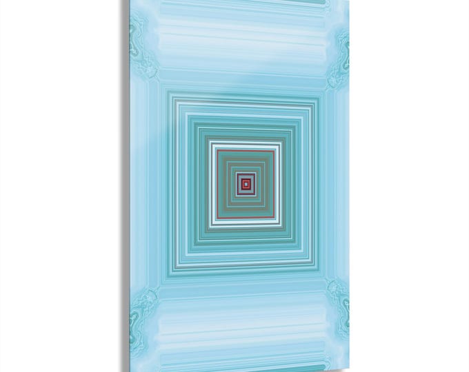 Modern Acrylic Wall Art Print: Geometric Minimalist Home Decor