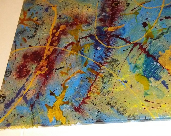 Untitled- 16"×20" Original Canvas Artwork