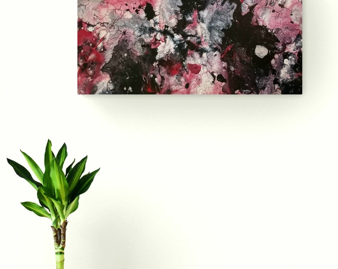 Original Abstract Painting Unframed Artwork Ready-to-hang Abstract Painting