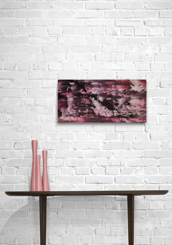 Original Abstract Painting Unframed Artwork Ready-to-hang Abstract Painting