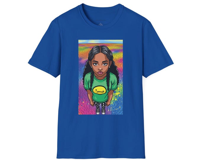 Colorful Graphic T-Shirt: Unisex Artistic Cotton Tee