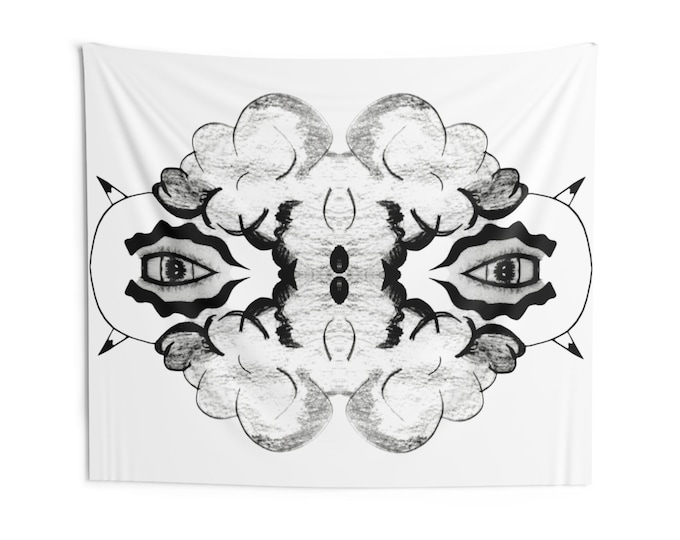 Bohemian Abstract Wall Tapestry: Modern Home Decor, Unique Artwork