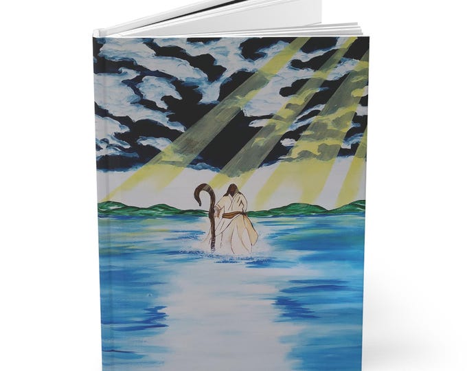 Inspirational Hardcover Journal, Motivational Notebook, Gift for Writers, Art Journal, Reflection Diary, Spiritual Gift