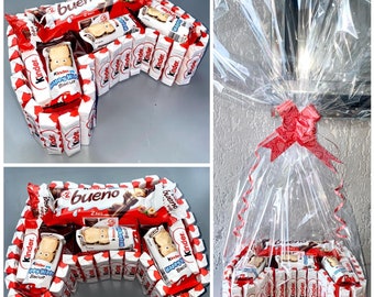 Kinder Bueno hippo  Chocolate - Gaming Controller Shape  Gamer Bouquet Fathers Day Birthday Easter Halloween Christmas Xmas Fathers Unique