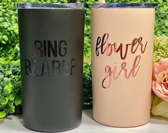 Ring Bearer Gift | Flower Girl Gift | Flower Girl Tumbler | Proposal Gift