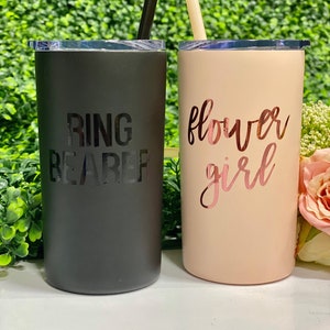 Ring Bearer Gift | Flower Girl Gift | Flower Girl Tumbler | Proposal Gift