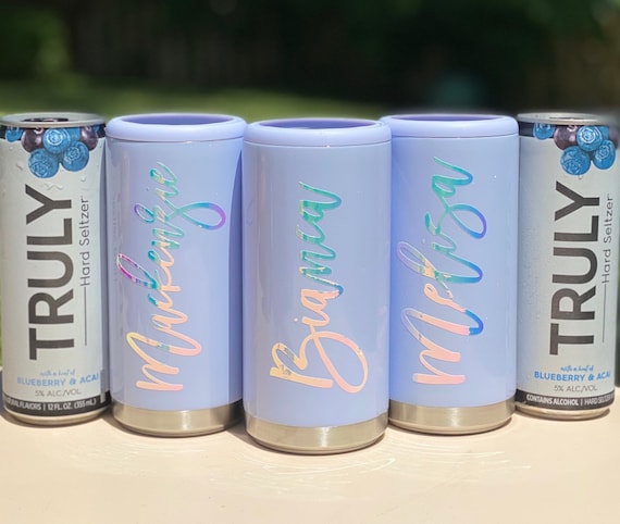 Drink Sleeve Glitter Slim Can Cooler Personalized Can Cooler Stainless Steel Can Cooler Skinny Can Cooler Drink Sleeve Glitter Slim Can Cooler Personalized Can Cooler Stainless Steel Can Cooler Skinny Can Cooler