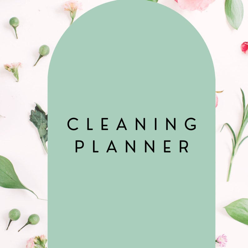 Printable House Cleaning Planner - Etsy