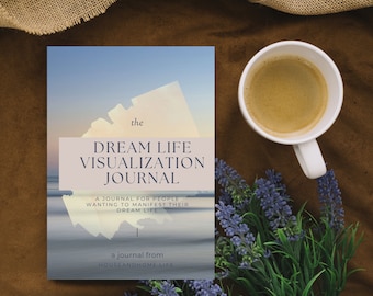 Dream Life Visualization Journal: Personal Growth Printable (Digital Download)