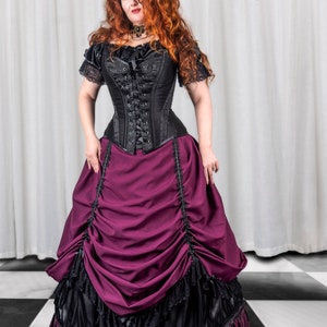 Turn of the Century Front Laced Over bust Corset image 9