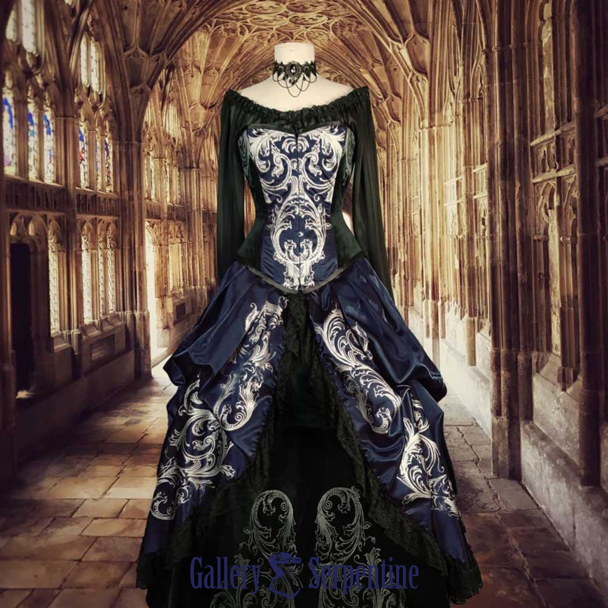 Midnight Baroque Scrolls Gothic ...