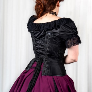 Turn of the Century Front Laced Over bust Corset image 6