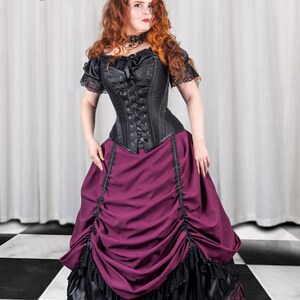 Turn of the Century Front Laced Over bust Corset image 10