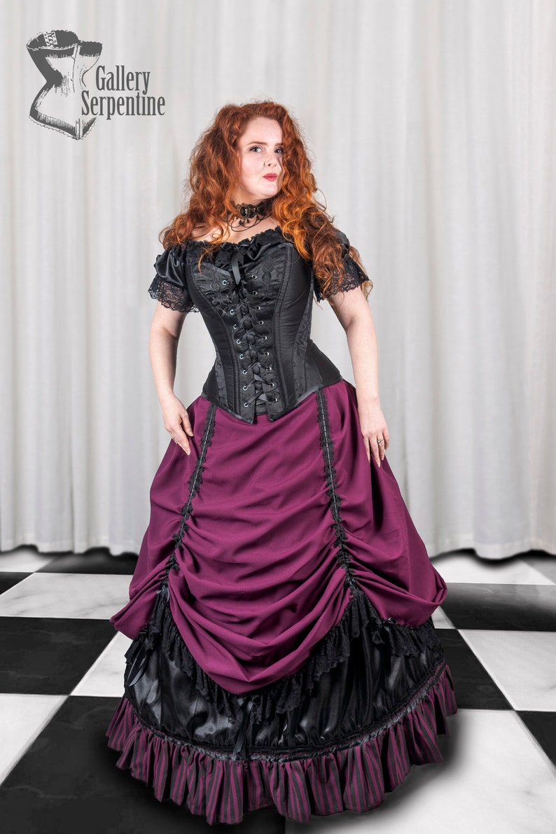 Turn of the Century Front Laced Over bust Corset image 10