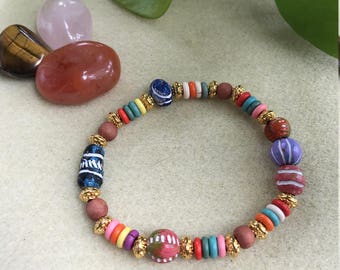 Colorful Tribal Bracelet