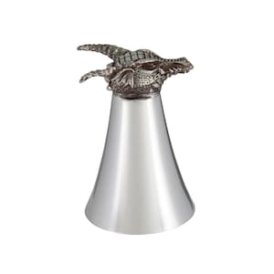 Large Dragon Pewter, shot glass, Jigger, Stirrup Cup, Measure, Cup