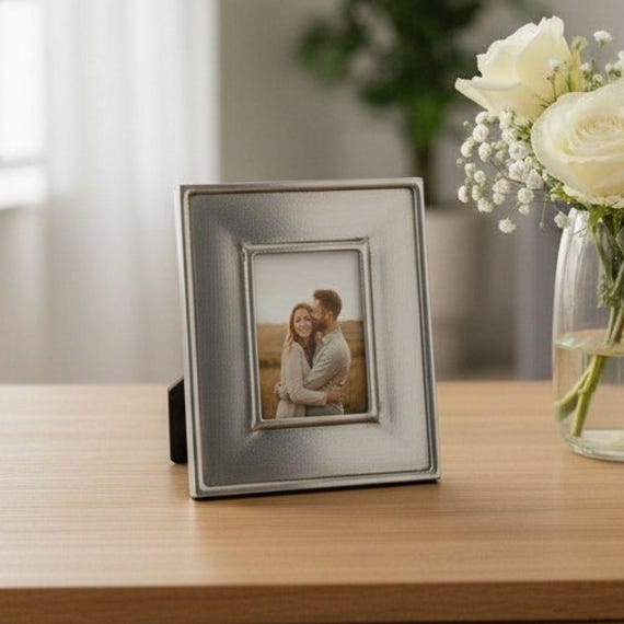 Mini Cast Pewter Picture Frame: 2