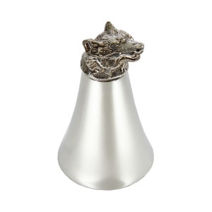 Large Bear Pewter, shot glass, Jigger, Stirrup Cup, Measure, Cup