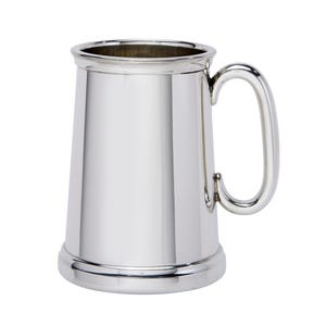 Plain Extra Heavy X Range 1 Pint Wentworth Pewter Tankard