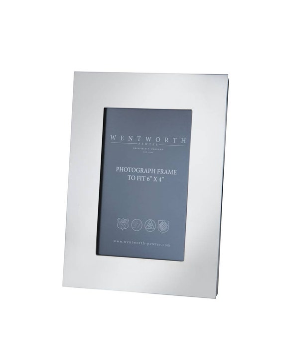 Plain Pewter Photo Frame / Picture Frame to Take 6 X Etsy