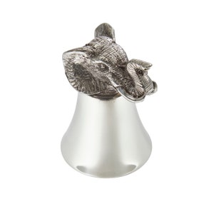 Elephant Pewter Shot Glass, Jigger, Stirrup Cup, Measure, Cup
