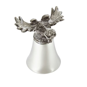 Moose Pewter Shot Glass, Jigger, Stirrup Cup, Measure, Cup