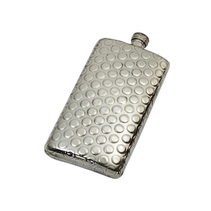 Tardis bubble  Large 17oz capacity Pewter Pocket Flask. Saddle flask, hunting shooting fishing, party, giant capacity
