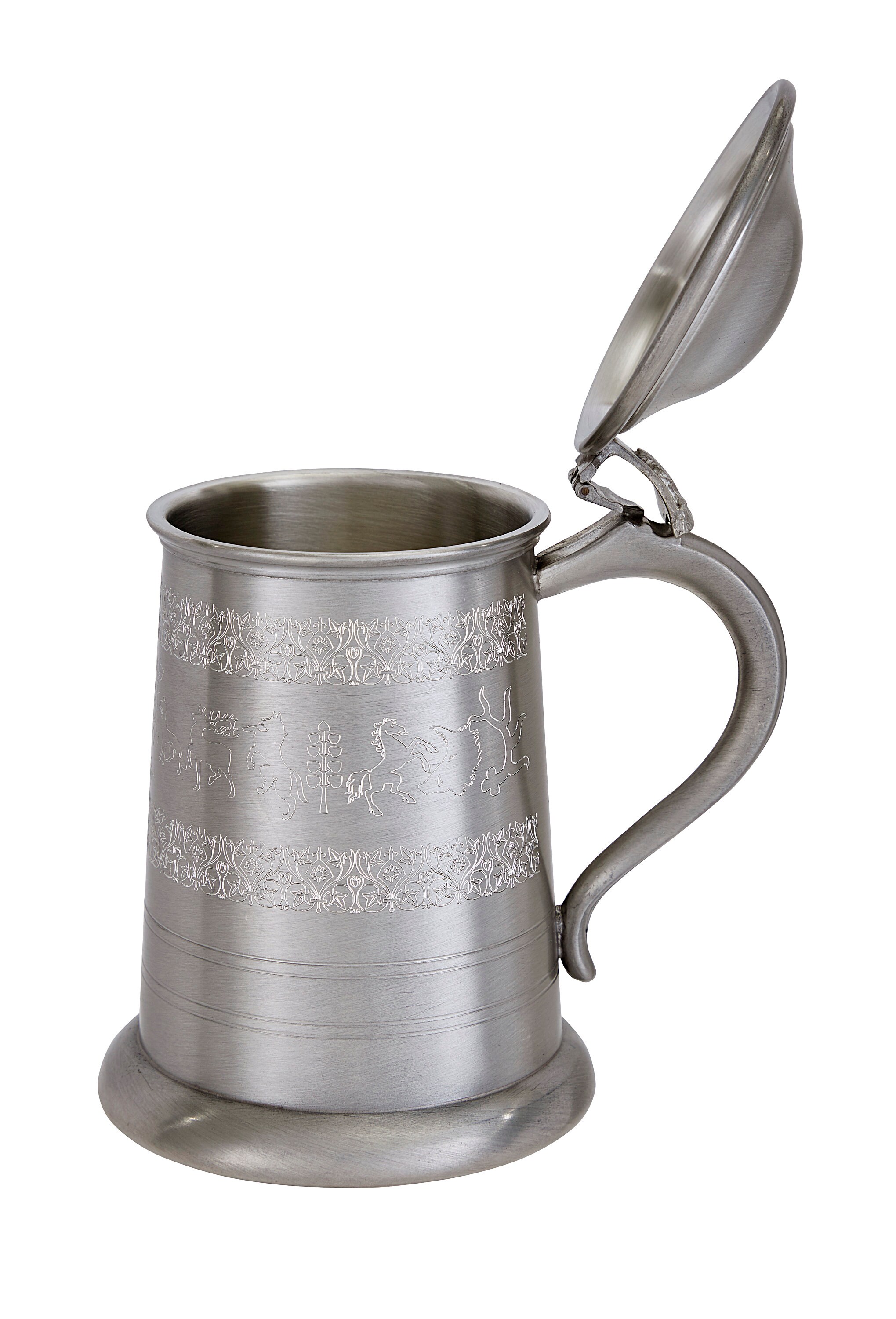 Wentworth Peltre - Pequeñas Cirle Celta Peltre Matraz De Riñón, Matraz