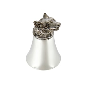 Bear Pewter Shot Glass, Jigger, Stirrup Cup, Measure, Cup