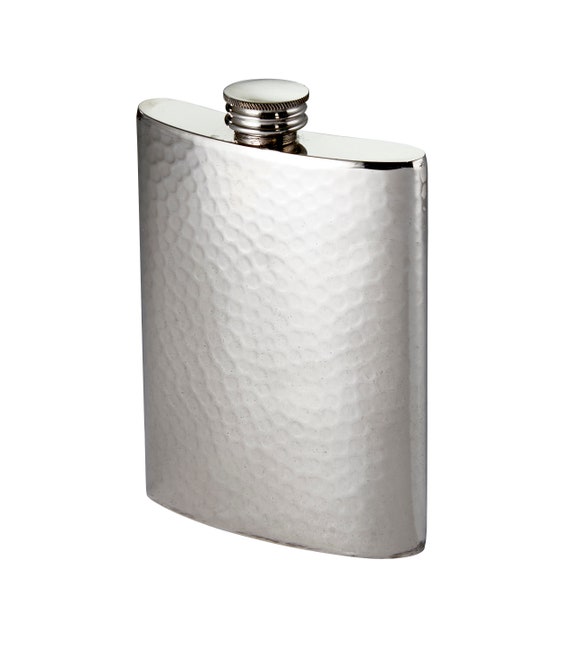 8oz Hammer Down Stainless Steel Flask 8oz Hammer Down Stainless Steel Flask