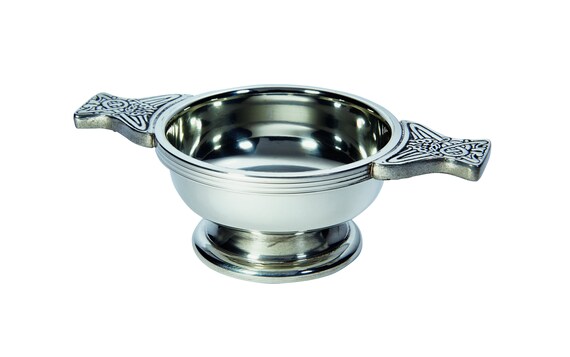 Wentworth Pewter Celtic Circle Quaich – Small Whisky Tasting Bowl, Handmade In UK, Burns Night Gift - View #11