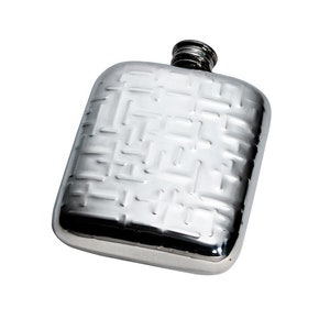 Metropolitan Wentwork Zinn Taschenflasche, 112 ml Fassungsvermögen.