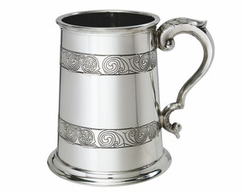 Kells 1 Pint Wentworth Pewter Tankard