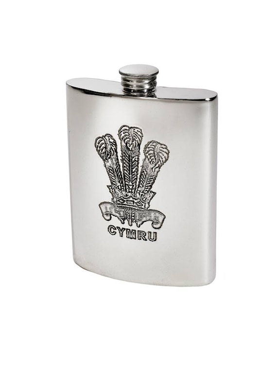 6oz Feather Leather Flask 6oz Feather Leather Flask