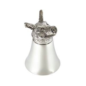 Pig Pewter Shot Glass, Jigger, Stirrup Cup, Measure, Cup