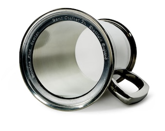 Glass Bottom, Double Lined 1 Pint Wentworth Pewter Tankard