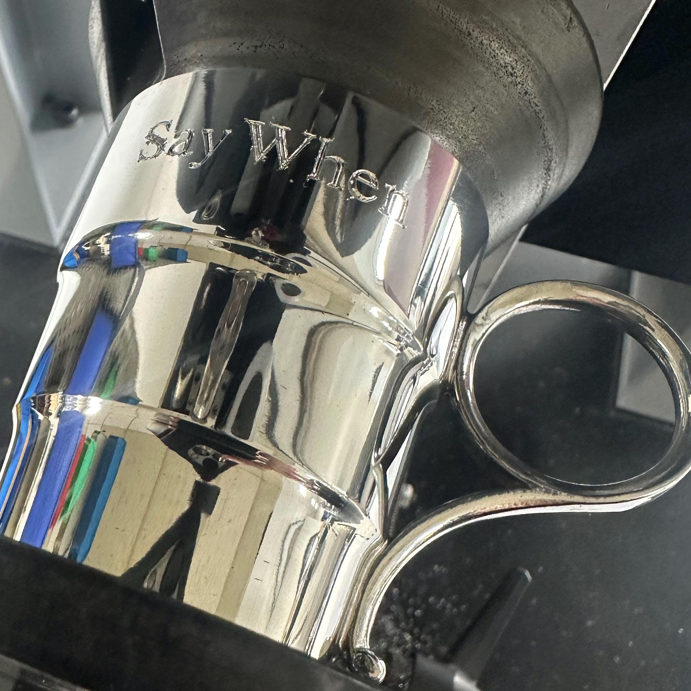 English Pewter Company Whiskyglas Mit Totenkopf – Zinn, 325 Ml, Handgefertigt In Sheffield