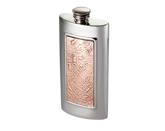 Flasque celtique en cuivre 5 oz