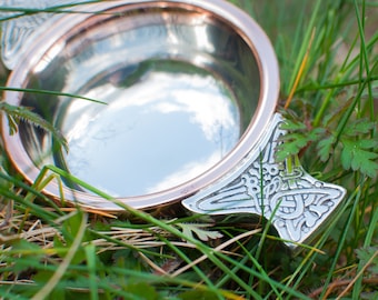 Wentworth Pewter Celtic Circle Quaich - Whisky Tasting Bowl & Loving Cup For Burns Night - View #4