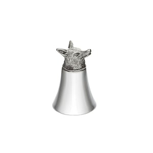 Fox Pewter Shot glass, Jigger, Stirrup Cup, Measure, Cup