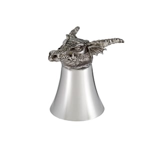 Dragon Pewter Shot Glass, Jigger, Stirrup Cup, Measure, Cup