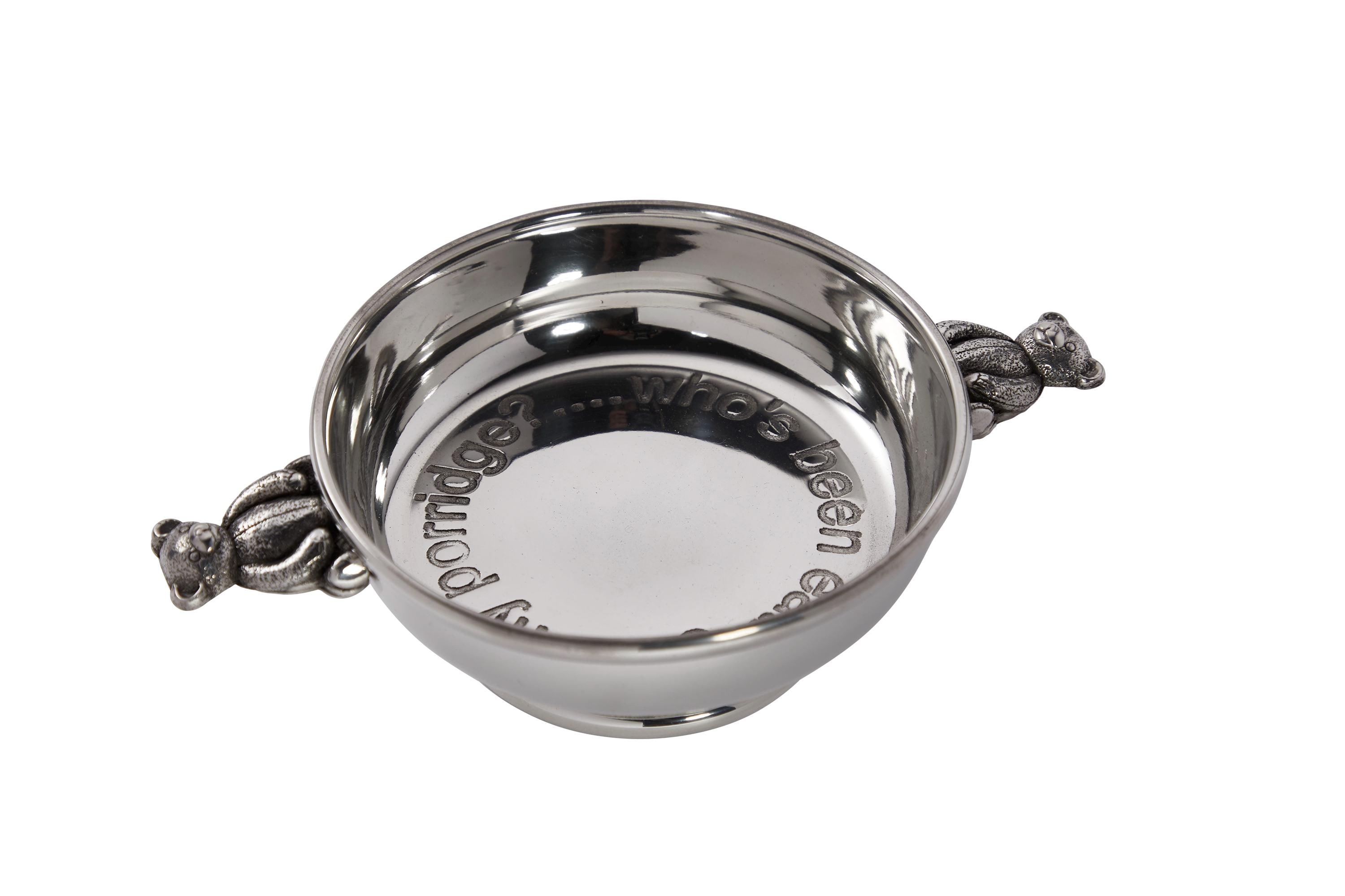 Silver porridge bowl - Etsy 日本