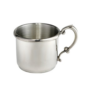 Childs Can, baby cup - Wentworth Pewter - Engraved Free - Baby Mug, Baby Gift, Keepsake, Christening, Wedding, in Box