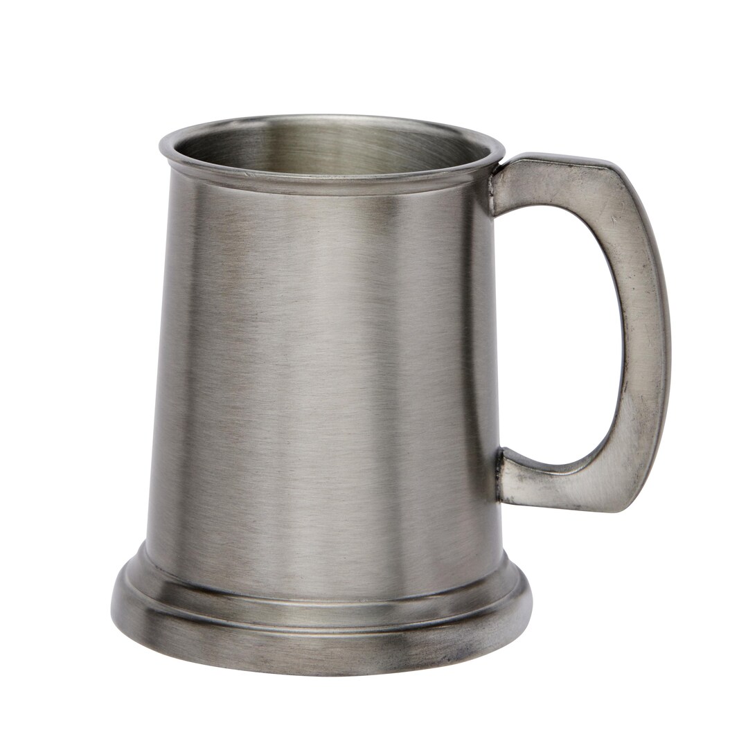 Base Pint Glass Base Half Pint Antique Finish Pewter Tankard - Wentworth Pewter ...