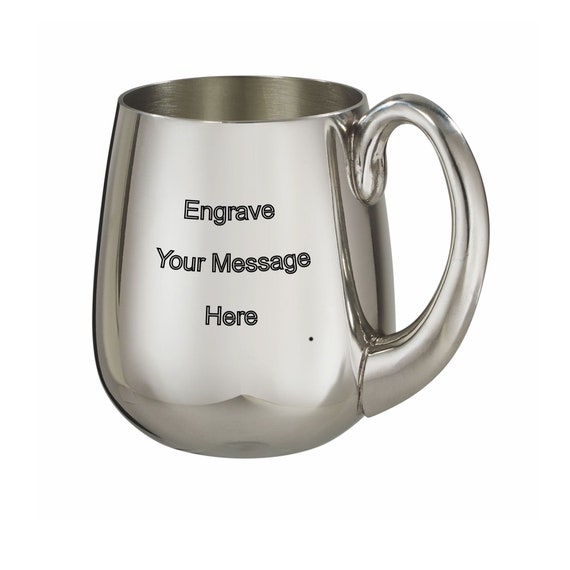 Wentworth Pewter Old London Pewter Tankard Engraved Free Gift Boxed