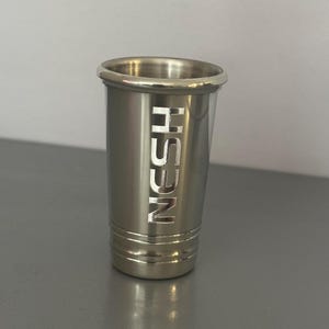 Nesh Shot Cup Sheffield Pewter shot glass spirit measure